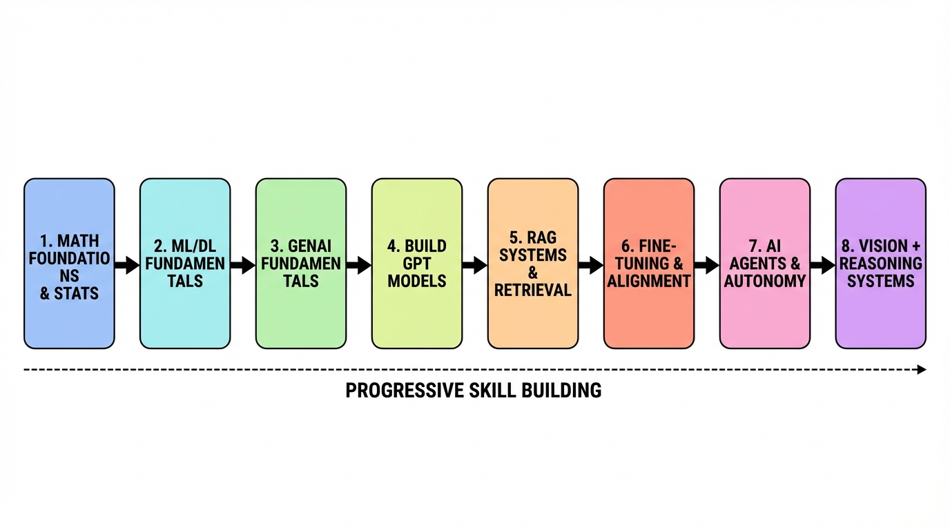 math-ml-dl-genai-gpt-rag-finetuning-agents-vision